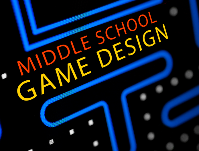 Middle School Game Design 1 course title graphic