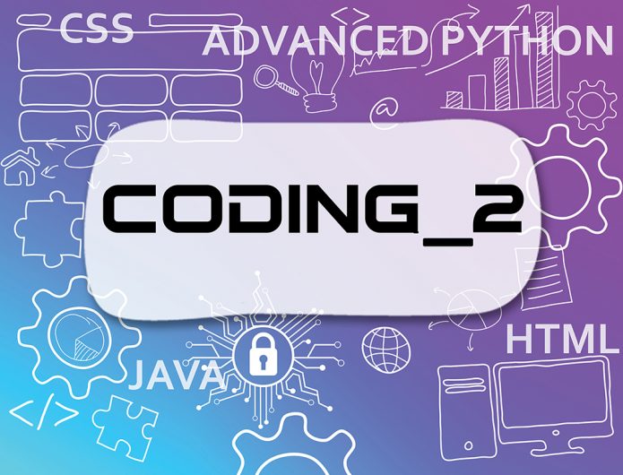 Coding 1b course title graphic