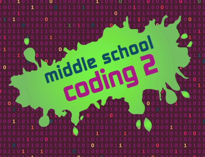 Middle School Coding 1b course title graphic