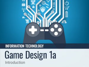 Game Design 1a course title graphic