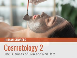 Cosmetology 2 course title graphic