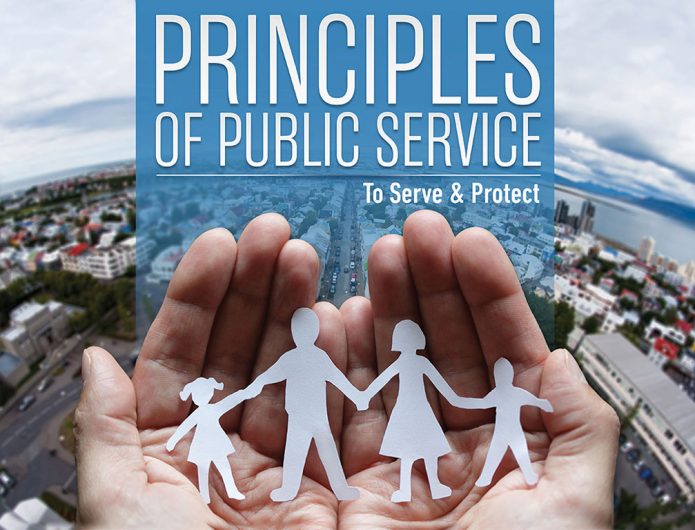 Diagram Principles Of Public Service To Serve U0026 Protect