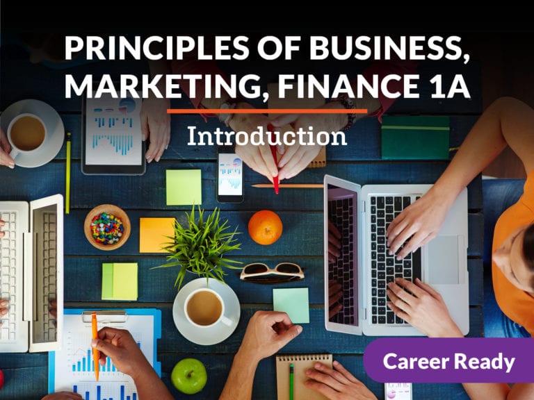 Principles Of Business, Marketing, And Finance 1a: Introduction ...