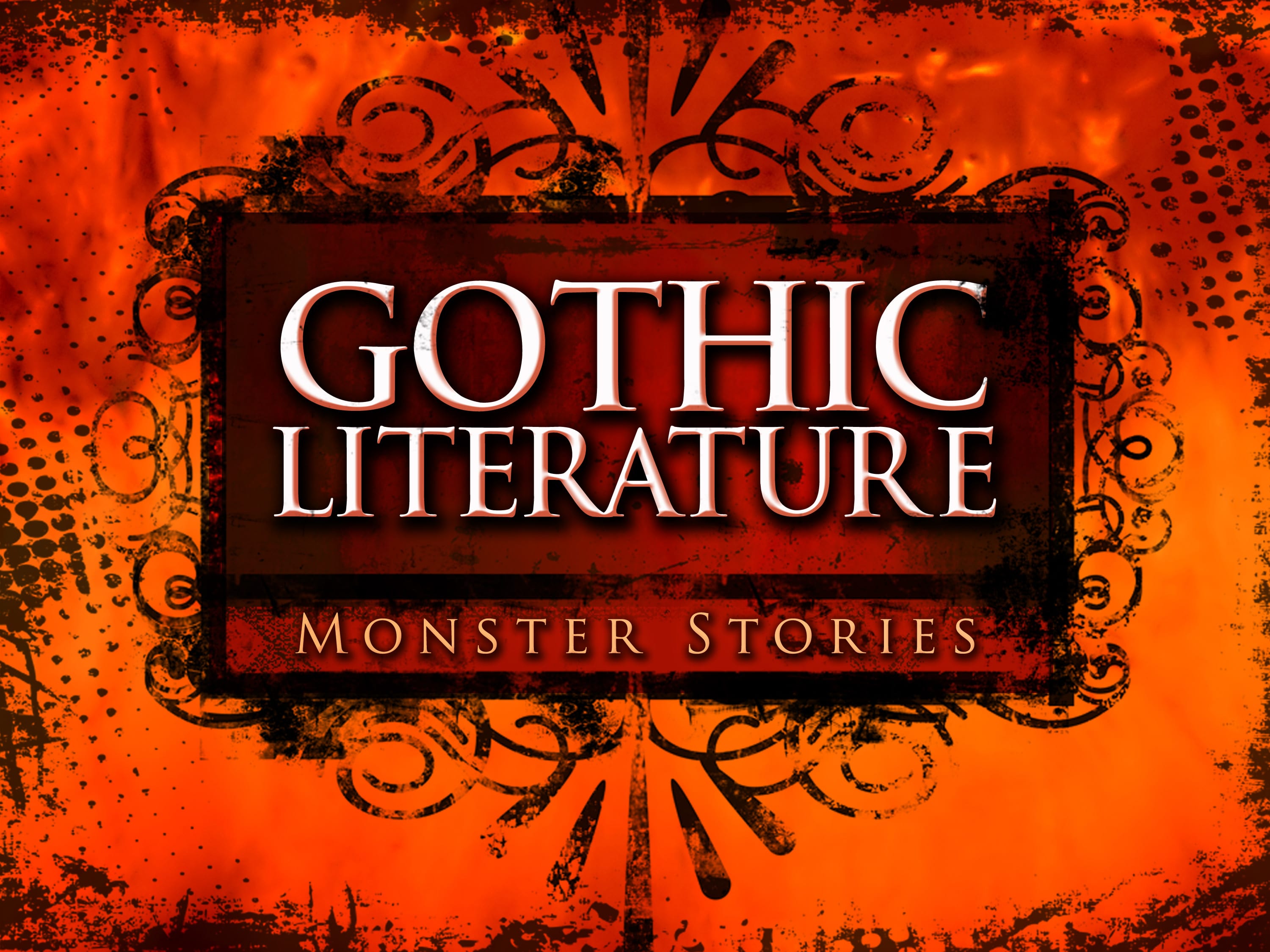 Which is an important element of gothic fiction