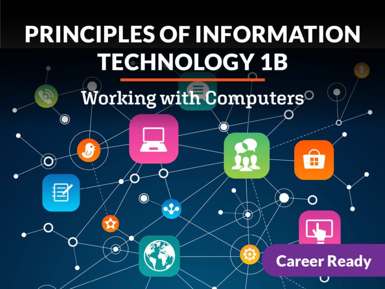 Principles Of Information Technology 1b: Working With Computers ...