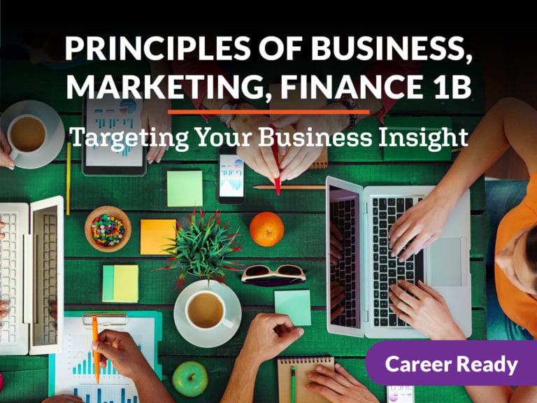 Principles Of Business, Marketing, And Finance 1b: Targeting Your ...