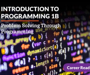 Introduction to Programming 1b: Problem Solving Through Programming