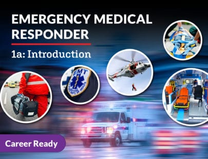 EDL CTE Course Emergency Medical Responder 1a Introduction