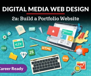 Digital Media Web Design 2a: Build a Portfolio Website