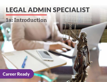 eDynamic Learning EDL275 Legal Admin Specialist