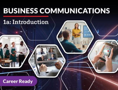 Course: Business Communications 1a-Introduction