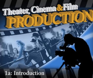Theater, Cinema, and Film Production 1a: Introduction