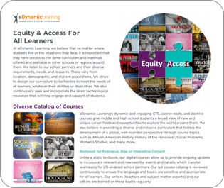 Equity and Access Flyer