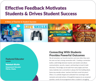 Effective Feedback Motivates Students & Drives Student Success