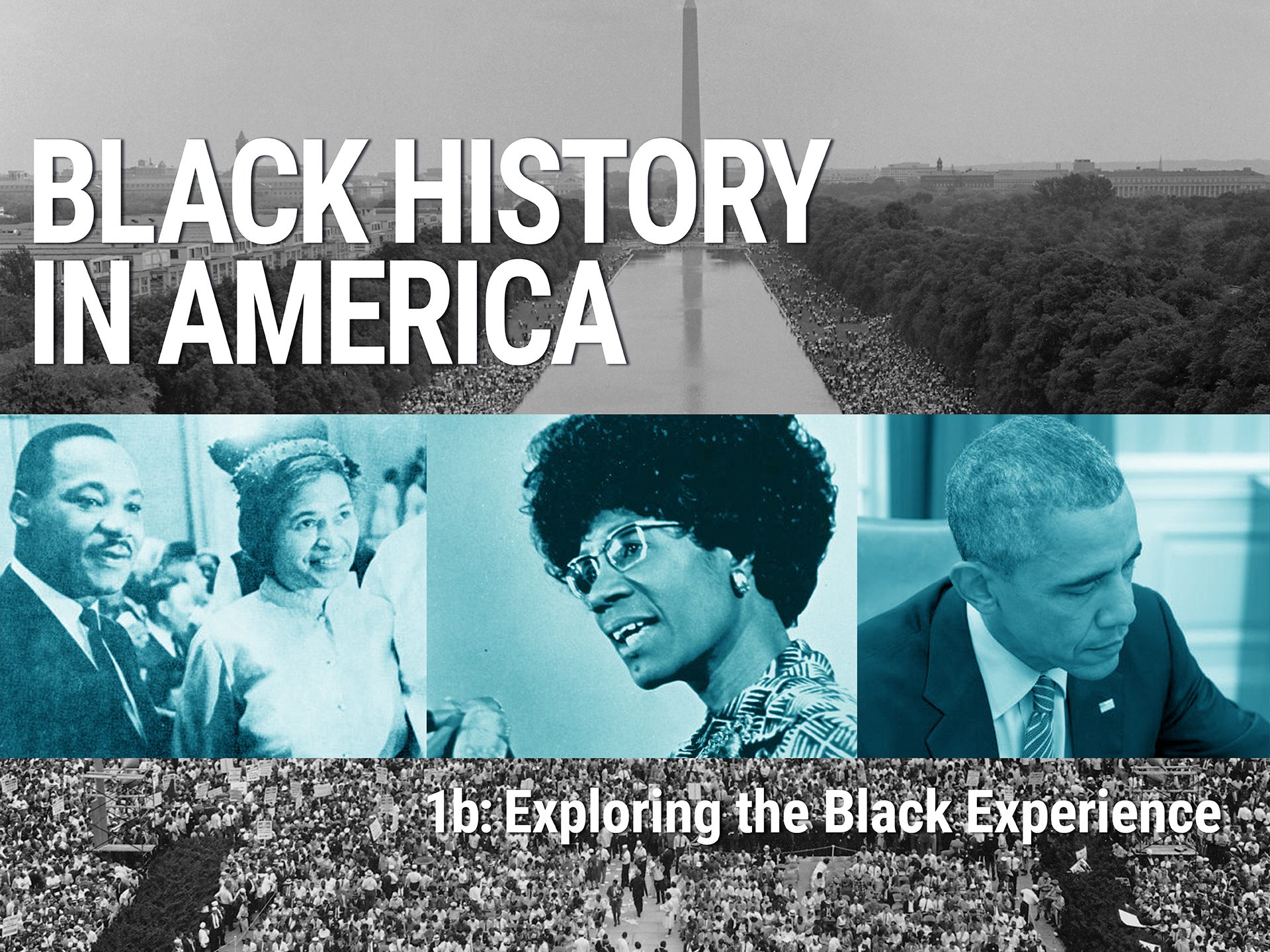 Black History in America: 1b Exploring the Black Experience